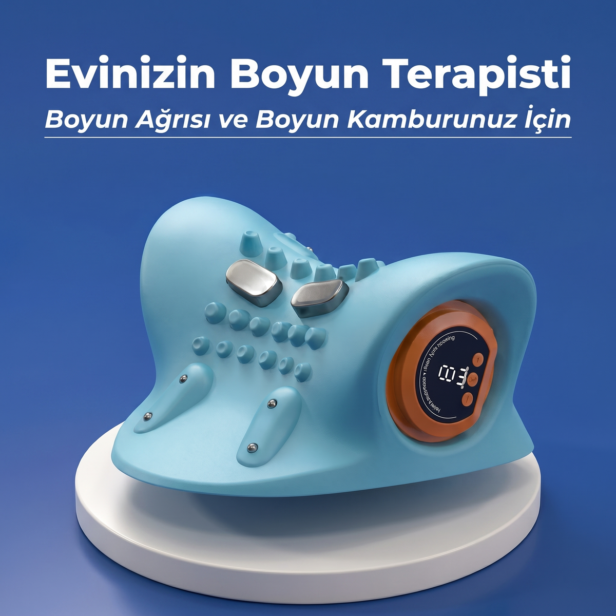 Kineros™ Boyun Masaj Cihazı - Boyun ve Omuz Ağrısı için